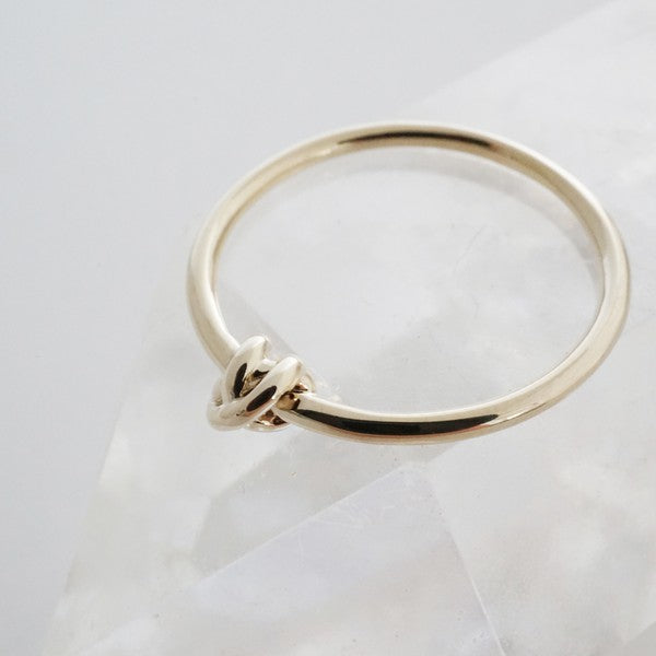 Tiny Knotted Ring