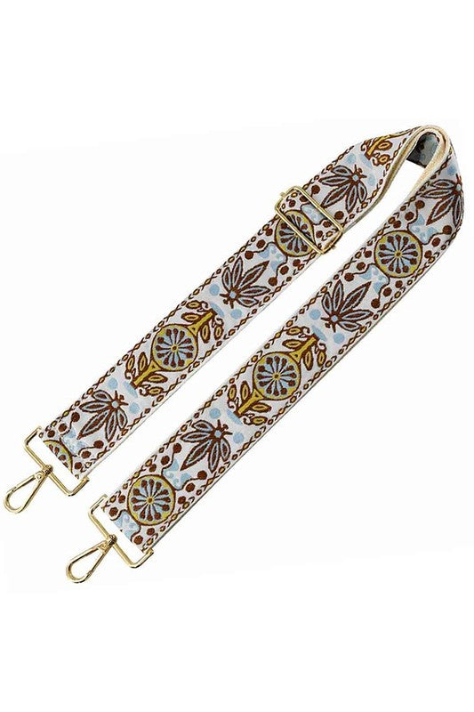 2 inch Wide Tribal Pattern Guitar Strap